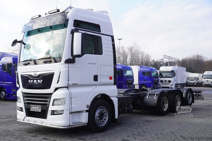 Vgrajen okvir MAN TGX 35.580 E6 8×4/4 – 8.8m chassis frame
