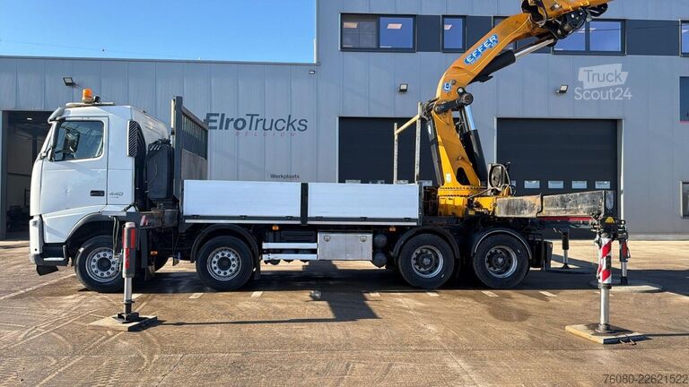 Žeriavové vozidlo Volvo FH 440 (EFFER 850S + FLY JIB 6S / BE TRUCK / WI...