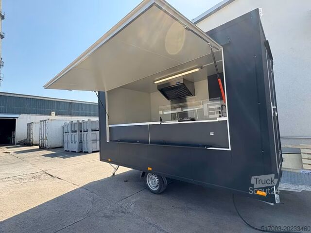 Remorque de vente, DISPONIBLE IMMÉDIATEMENT! SOFORT VERFÜGBAR! Grillwagen Imbissanhänger, Imbisswagen,