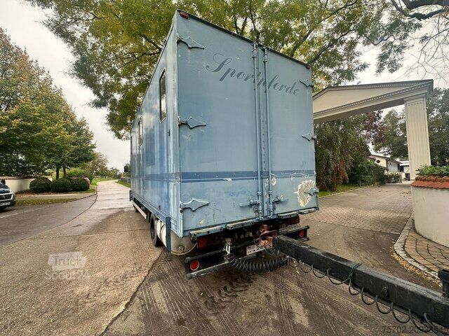 Veetransporter Mercedes-Benz 817 3-4 Pferde mit Beilharz TAP 8,7 Tandemanh.