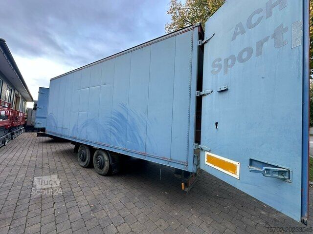 Veetransporter Mercedes-Benz 817 3-4 Pferde mit Beilharz TAP 8,7 Tandemanh.