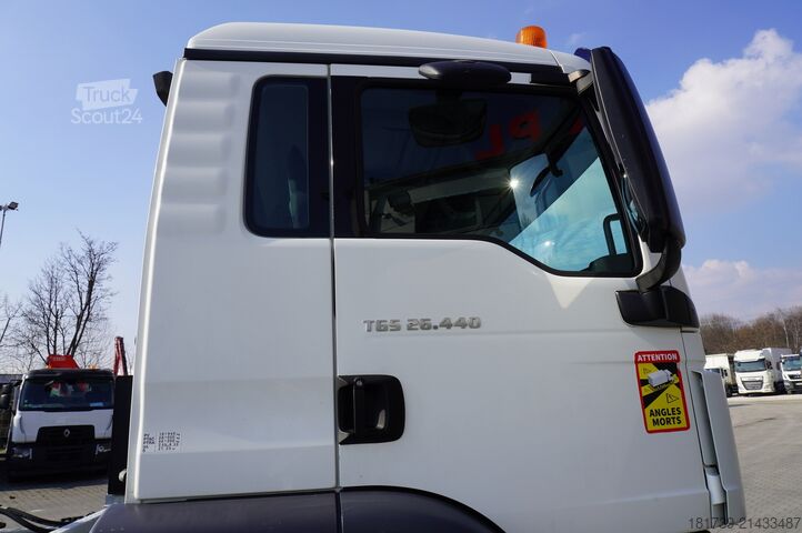 Hooker MAN TGS 26.440 6x2 E6/ Dalby hooklift 14.5 t