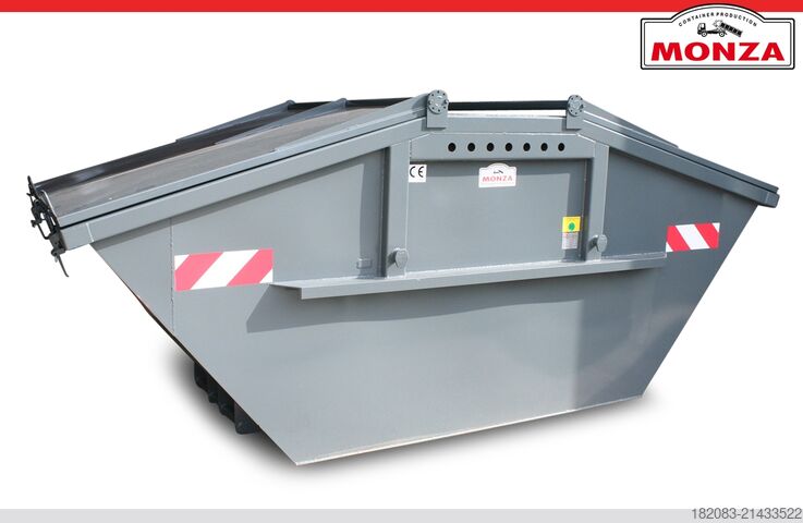 Kablynas konteineris Monza 10 m³ - Absetzmulde - Stahldeckel