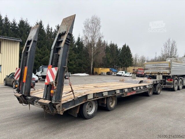 Matala lavetti perävaunu Schwarzmüller G404 4 Achs-40to