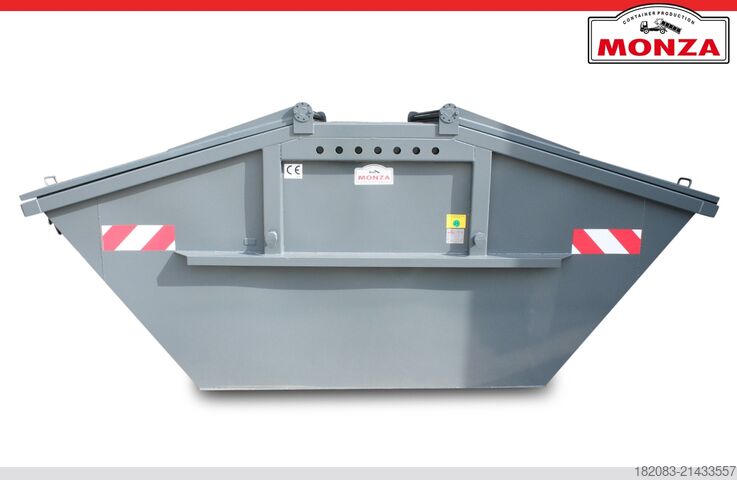 Contentor amovível Monza 7 m³ - Absetzmulde - Stahldeckel