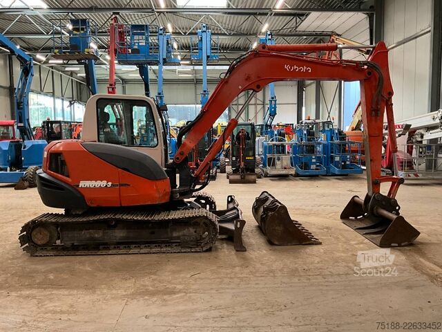 Midi grävmaskin Kubota KX 080-3