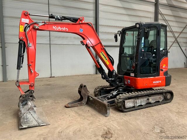 Minigrävare Kubota KX 037-4