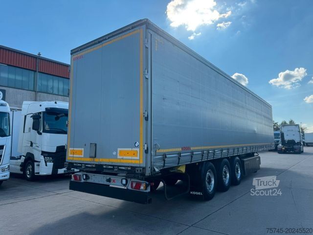 Naczepa otwarta z plandeką KÖGEL S 24-1 *  * SAF-ACHSEN * LIFTACHSE * TÜV *