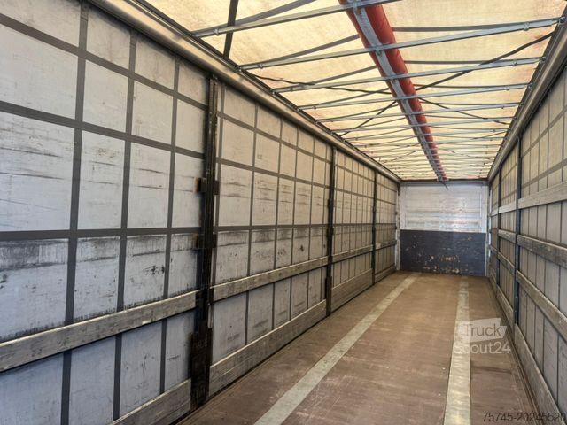 Naczepa otwarta z plandeką KÖGEL S 24-1 *  * SAF-ACHSEN * LIFTACHSE * TÜV *