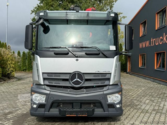 Camion scarrabile MERCEDES-BENZ ACTROS 2546 6x2 Abrollkip Kran Palfinger Q150Z95