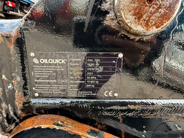 Ratinis ekskavatorius CATERPILLAR M318 NEW GEN OQ65 ZS Klima 180° TOP