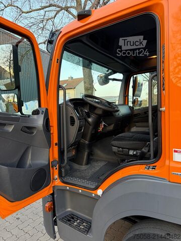 Camion bâché Mercedes-Benz ATEGO 823 - 69 TKm - LBW - EURO6 - 1. Hd