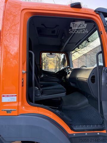 Camion bâché Mercedes-Benz ATEGO 823 - 69 TKm - LBW - EURO6 - 1. Hd