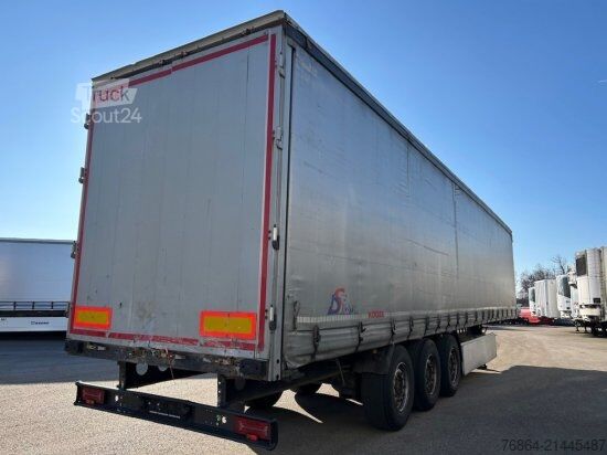 Otevřený návěs s plachtou KöGEL SN24 TAUTLINER, PALETTENKASTEN, SAF-ACHSEN