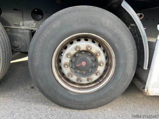 Otevřený návěs s plachtou KöGEL SN24 TAUTLINER, PALETTENKASTEN, SAF-ACHSEN