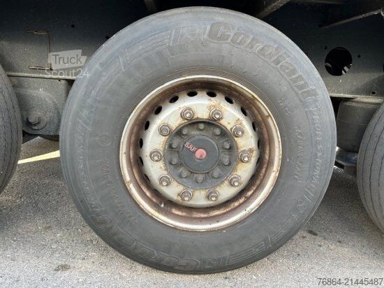 Otevřený návěs s plachtou KöGEL SN24 TAUTLINER, PALETTENKASTEN, SAF-ACHSEN