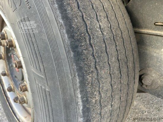 Otevřený návěs s plachtou KöGEL SN24 TAUTLINER, PALETTENKASTEN, SAF-ACHSEN