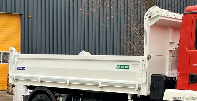 Dreiseitenkipper LKW Skibicki Kipper Aufbau - 3 Seiten Kipper
