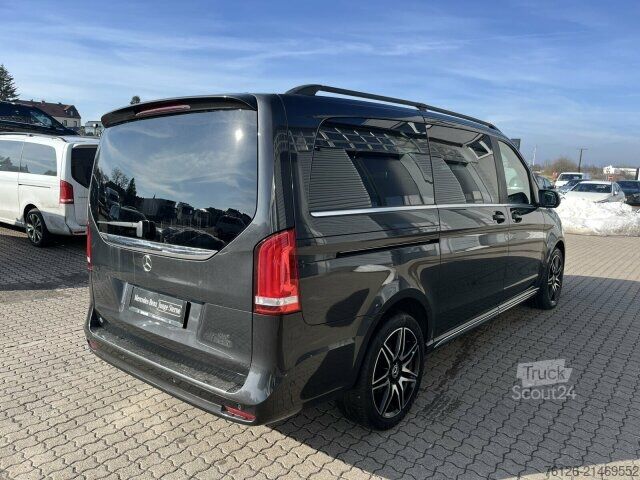 Mikroautobusas Mercedes-Benz V 300 d 4M AE Lang AMG STANDHZG+AHZV+DISTR+360Navi