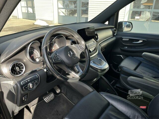 Mikroautobusas Mercedes-Benz V 300 d 4M AE Lang AMG STANDHZG+AHZV+DISTR+360Navi