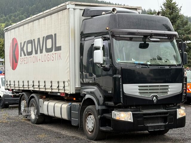 Felépítménycserélő teherautó RENAULT Premium DXI 11-450 Privilege 6x2 BDF/Klima/EURO5
