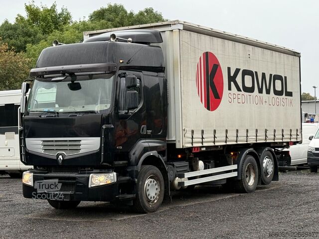 Felépítménycserélő teherautó RENAULT Premium DXI 11-450 Privilege 6x2 BDF/Klima/EURO5