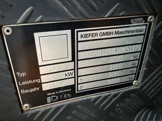 Kitas MULTICAR Kiefer Boki 1152 Meier-Ratio/4x4/Klima/AHK/FKH