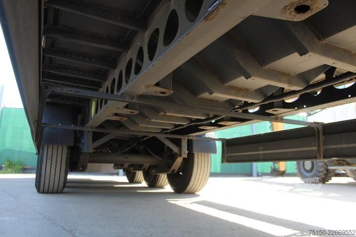 Otevřený návěs s plachtou BERGER SAPL 24 LTCN Tautliner COIL - SAF Achse Nr.: 405