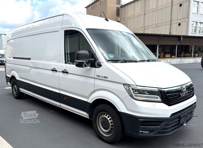 Aukštas mikroautobusas MAN TGE 3.180 lang,hoch, Klima, Navi, Kamera,scheckh