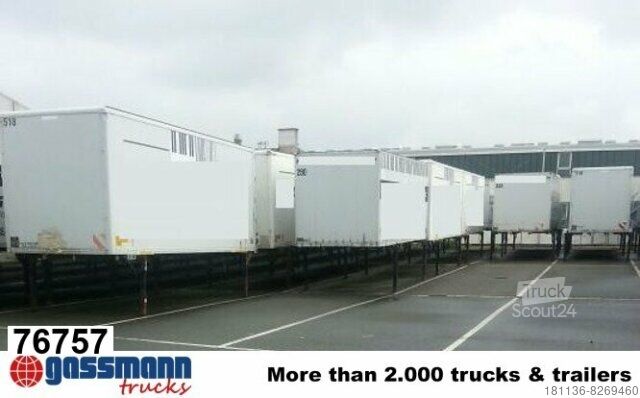 Caminhão com carroçaria intercambiável Brandl WB Koffer