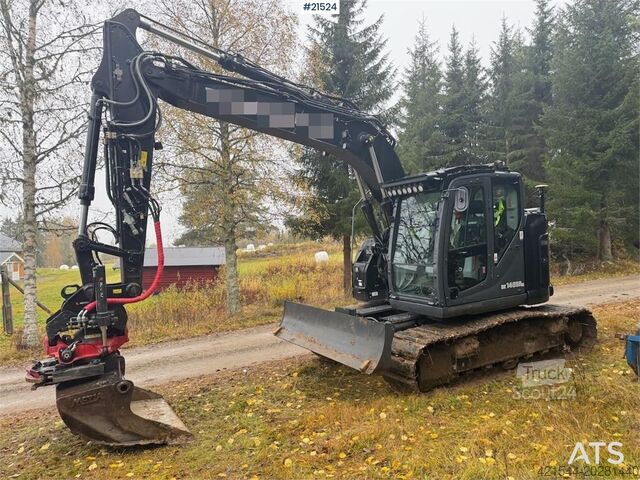 Grävmaskin med larvband Kobelco SK140SRLC Tracked excavator w/ Machine control, ti