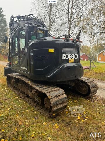 Grävmaskin med larvband Kobelco SK140SRLC Tracked excavator w/ Machine control, ti
