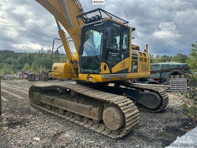 Grävmaskin med larvband Komatsu PC290LC-11 Crawler excavator w/ tilt and 2 buckets