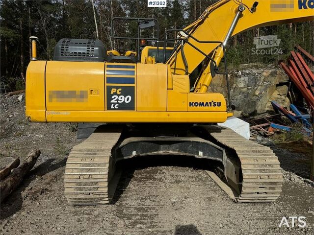 Grävmaskin med larvband Komatsu PC290LC-11 Crawler excavator w/ tilt and 2 buckets