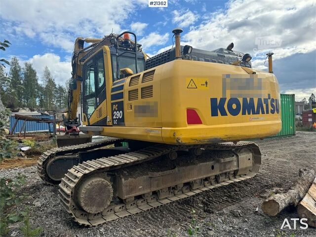 Grävmaskin med larvband Komatsu PC290LC-11 Crawler excavator w/ tilt and 2 buckets