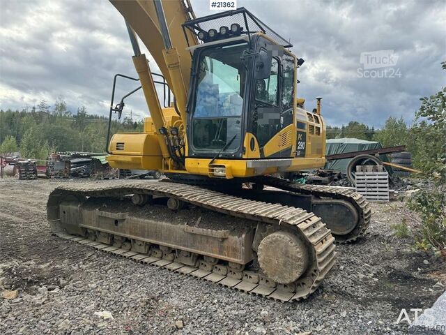 Grävmaskin med larvband Komatsu PC290LC-11 Crawler excavator w/ tilt and 2 buckets