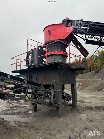 Дробарка для сміття Svedala Arbrå 1336 spindle crusher with parts crusher.