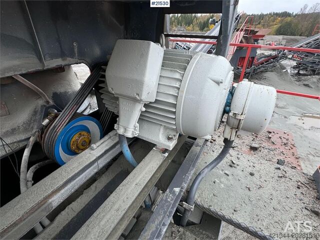 Atkritumu drupinātājs Svedala Arbrå 1336 spindle crusher with parts crusher.