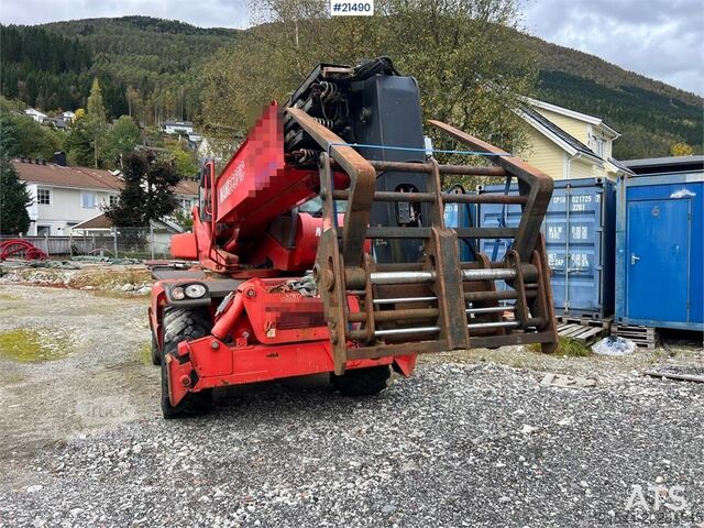 Teleskoplastere Manitou MRT2540 w/ radio control, crew basket, 2 sets of p