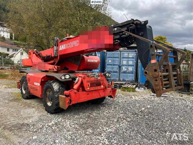 Teleskoplastere Manitou MRT2540 w/ radio control, crew basket, 2 sets of p