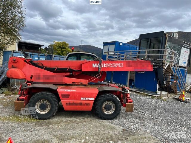 Teleskoplastere Manitou MRT2540 w/ radio control, crew basket, 2 sets of p
