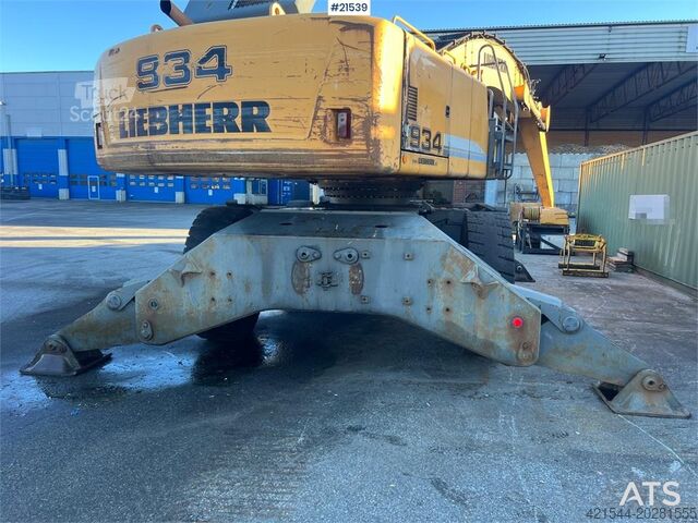 Kolové rypadlo Liebherr A934C