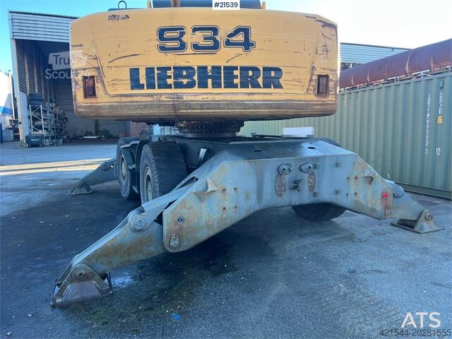 Kolové rypadlo Liebherr A934C