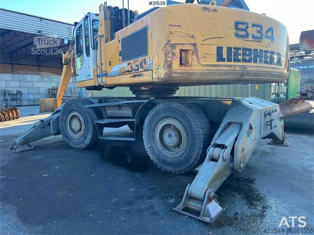 Kolové rypadlo Liebherr A934C