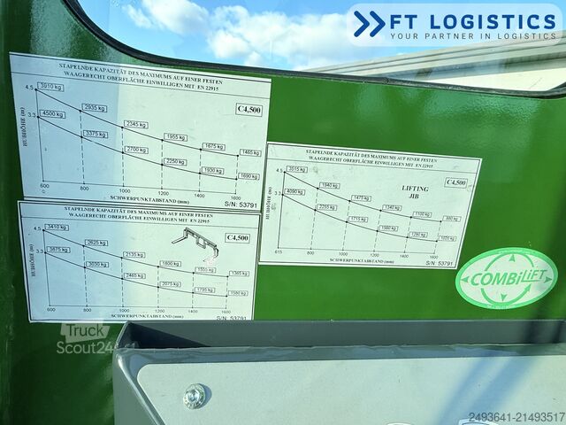 4-way forklift Combilift C4500 DIESEL DUPLEX 4600 EXTENDED FORKS