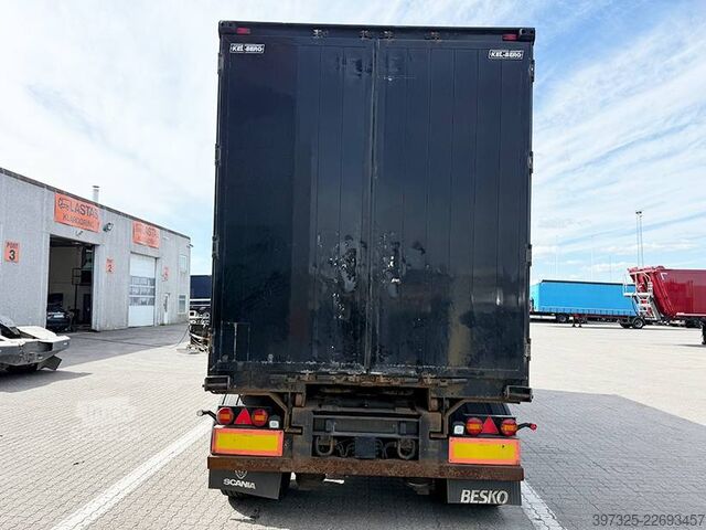 Resväska Kel-Berg 2 axle Link Box trailer / Link-Kofferauflieger
