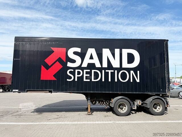 Resväska Kel-Berg 2 axle Link Box trailer / Link-Kofferauflieger