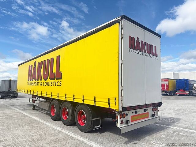Schiebeplanen Danson 3 axle Curtainsider / 3 achse Planenauflieger