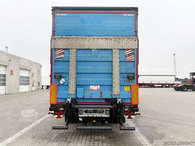 Liukuvat pressut Kel-Berg 2 axle City curtain / 2 achse City-Plane