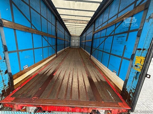 Stumdomi tentai Kel-Berg Curtainsider / Planenauflieger